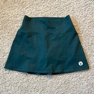 Vuori Dark Teal Mini Skirt